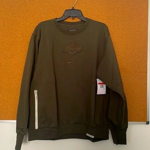 Pine green lakers sweater